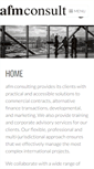 Mobile Screenshot of afm-consulting.com